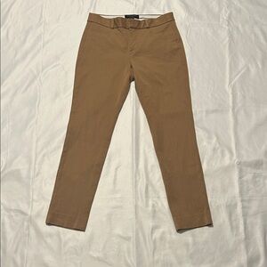 Banana Republic Women's Sloan Curvy Fit Tan Chinos